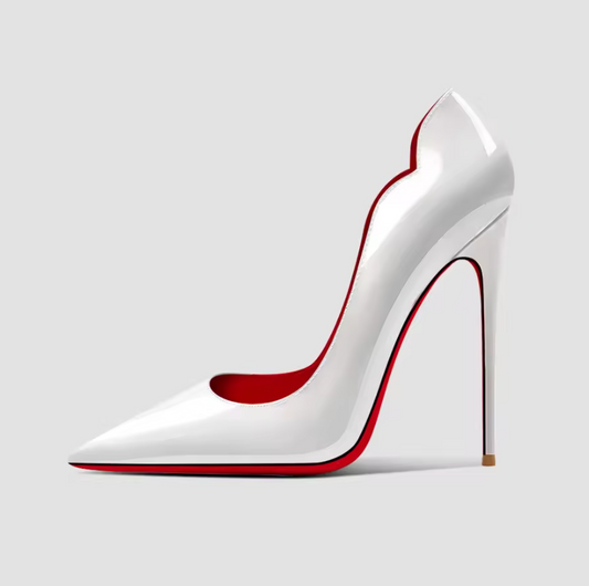 Stiletto Claire White